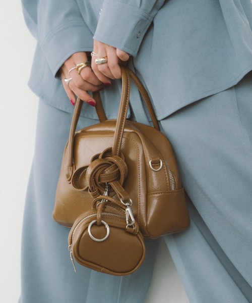 「HANNE」 2WAYバッグ FREE ブラウン レディース_画像4