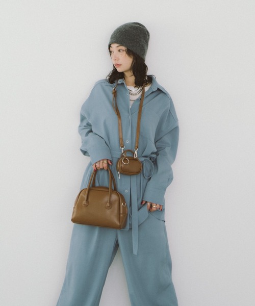 「HANNE」 2WAYバッグ FREE ブラウン レディース_画像7