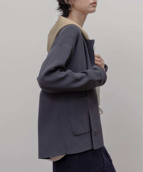 「Eimee Law」 ジャケット FREE チャコールグレー レディース_画像6