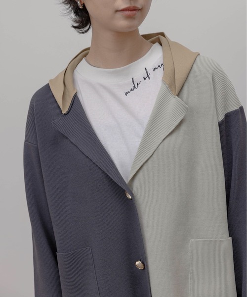 「Eimee Law」 ジャケット FREE チャコールグレー レディース_画像9