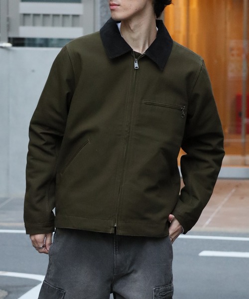 HOUSTON ヒューストン DUCK ZIP WORK JACKET HOUSTON / ヒューストン 51403 DUCK ZIP WORK HOODIE / ダックジップ