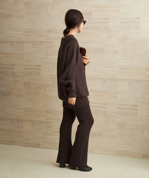 plage（プラージュ） トレーナー スウェット les Tendre brown