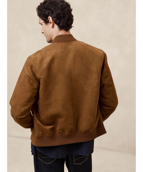 「BANANA REPUBLIC FACTORY STORE」 ブルゾン M チャコールグレー メンズ_画像5