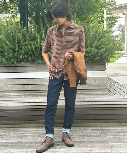 「BANANA REPUBLIC FACTORY STORE」 ブルゾン M チャコールグレー メンズ_画像7