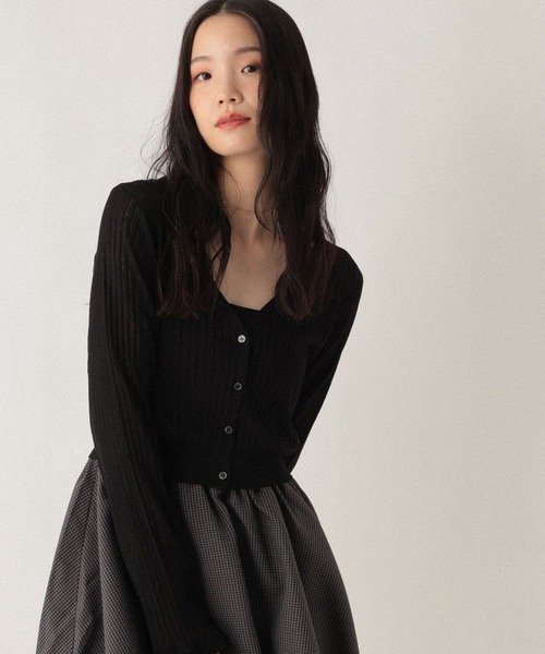 「Heather」 ドッキングワンピース FREE グレー レディース_画像5