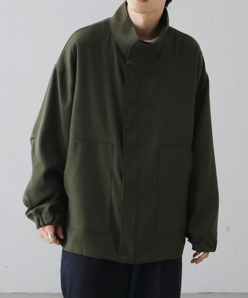 「epnok」 ブルゾン LARGE チャコールグレー メンズ_画像6