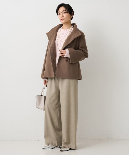 UNTITLED（アンタイトル） パンツ 「ウエストゴム/リラックス」ソフト