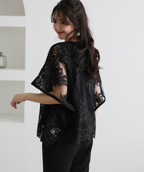 「PourVous」 セットアップ M ブラック レディース_画像4