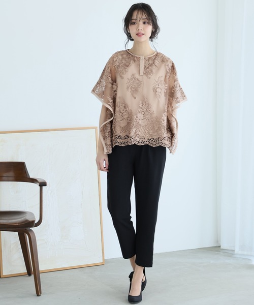 「PourVous」 セットアップ M ブラック レディース_画像6