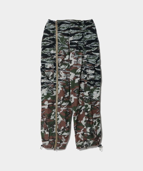 カーゴパンツ ビューティフルピープル beautiful people Alpha double-end camouflage cargo PTの画像