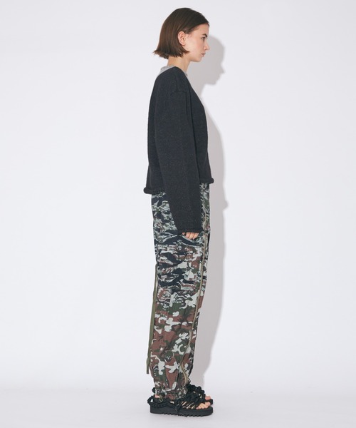 カーゴパンツ ビューティフルピープル beautiful people Alpha double-end camouflage cargo PTの画像
