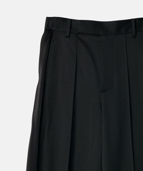 ワイドパンツ パンツ コントラストパネルトラウザー / Contrast Panel Trousers レディースの画像