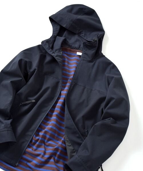 「SHIPS JET BLUE」 マウンテンパーカー SMALL グレー メンズ_画像3