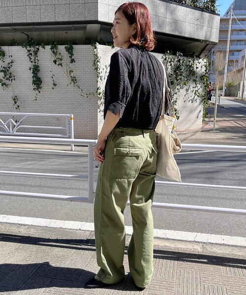 「Spick & Span」 半袖シャツ FREE ホワイト レディース_画像5