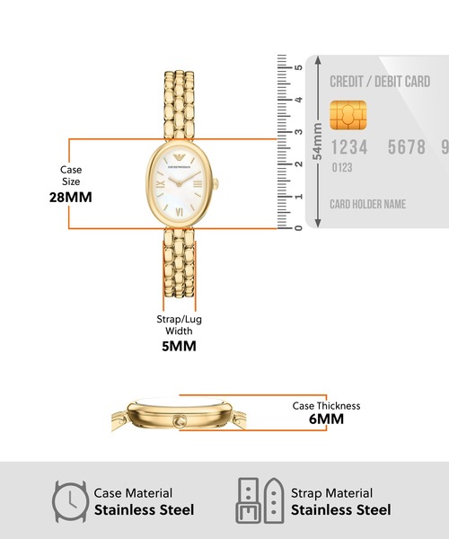 EMPORIO ARMANI 腕時計 エンポリオ・アルマーニ レディース アナログ