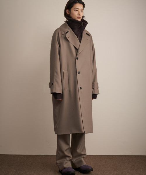 「TROVE」 長袖ニット 1 ダークパープル メンズ_画像7