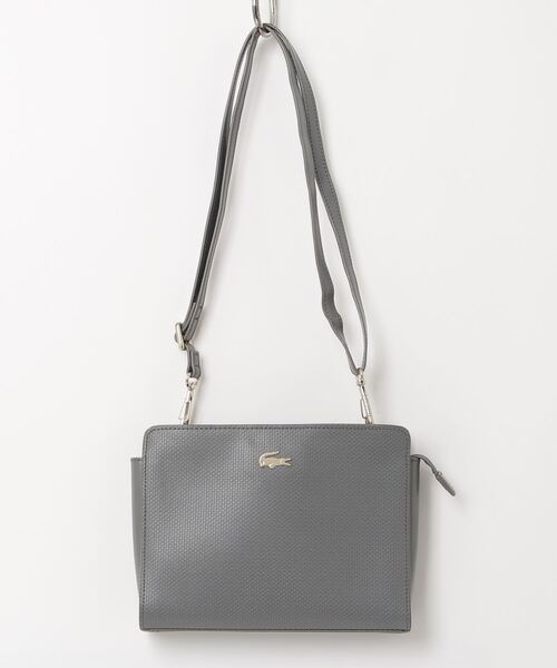 LACOSTE（ラコステ） ショルダーバッグ - グレー レディース 