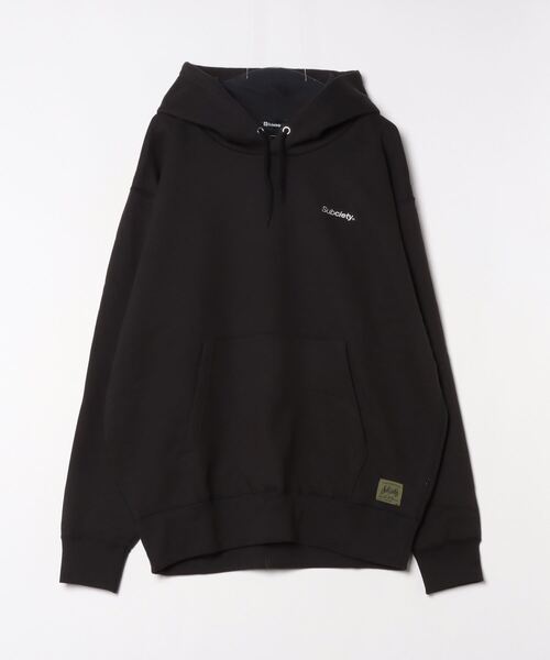 「Subciety」 プルオーバーパーカー - ネイビー メンズ_画像3