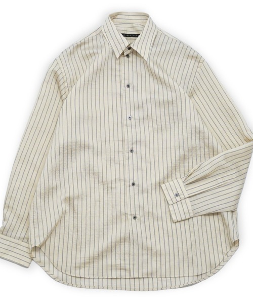シャツ 「my beautiful landlet」 SIZZLE CHECK/CALVIA STRIPE OVERSIZE SHIRT_3
