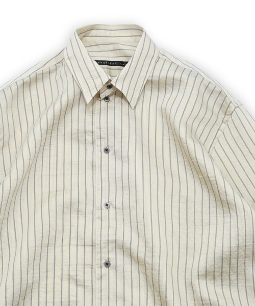 シャツ 「my beautiful landlet」 SIZZLE CHECK/CALVIA STRIPE OVERSIZE SHIRT_23