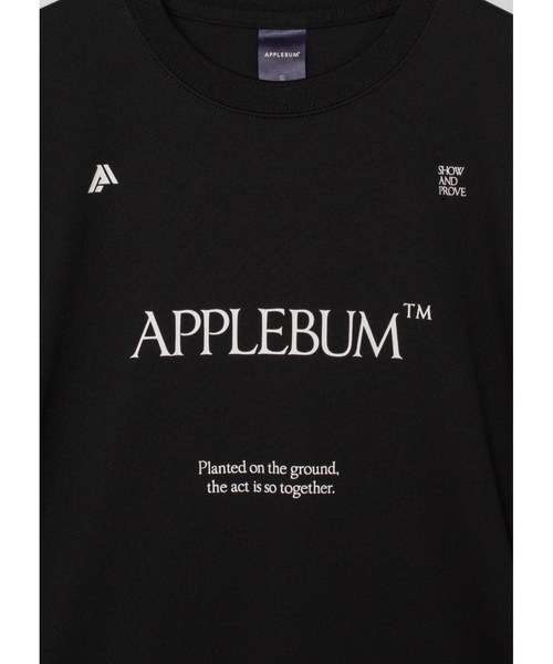 「APPLEBUM」 半袖Tシャツ LARGE バーガンディー メンズ_画像3