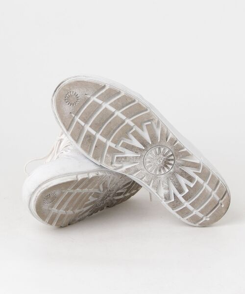 「UGG」 ローカットスニーカー 23cm ホワイト レディース_画像3