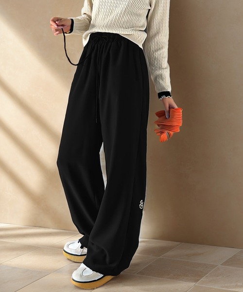 「Java」 イージーパンツ X-LARGE ブラック レディース_画像7