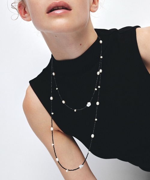 les bonbon（ルボンボン） ネックレス 「les bon bon」ancient pearl