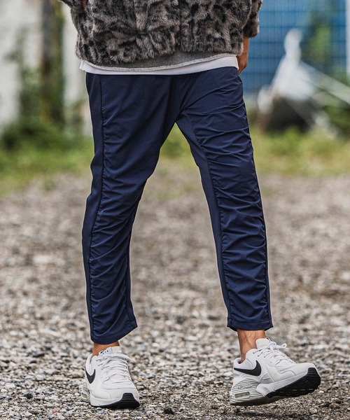 「CAMBIO」 イージーパンツ L ブラック メンズ_画像2