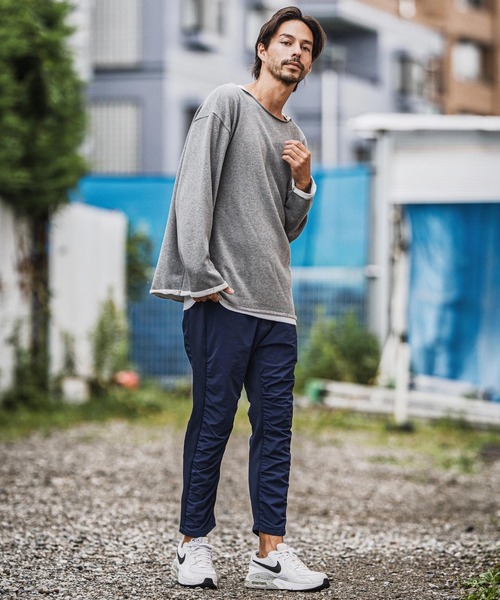 「CAMBIO」 イージーパンツ L ブラック メンズ_画像5