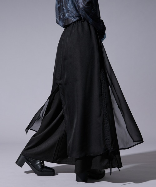 Ellno Loset（エルノロゼット） スラックス ドロストシアーレイヤード