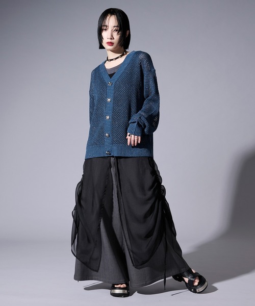 Ellno Loset（エルノロゼット） スラックス ドロストシアーレイヤード