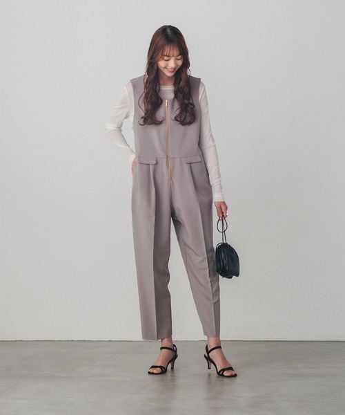 「hunch」 オールインワン FREE ブラウン レディース_画像2