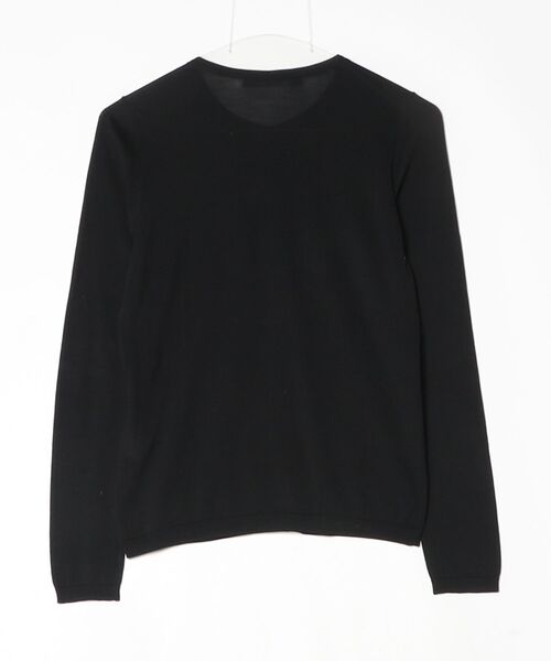 【美品】theory luxe ニットカーディガン サイズ38 theory luxe（セオリーリュクス） ニットカーディガン 38 ブラック