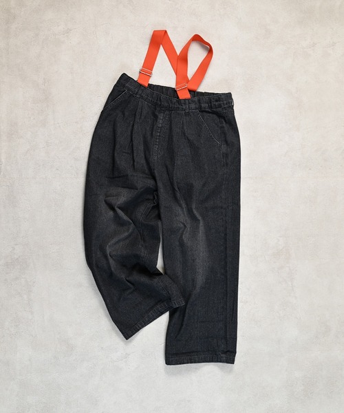 「MARKEY'S」 「KIDS」デニムパンツ 150 ブラック キッズ_画像3