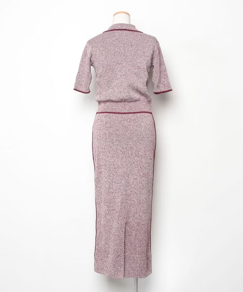 「LAGUNAMOON」 セットアップ MEDIUM ボルドー レディースの画像
