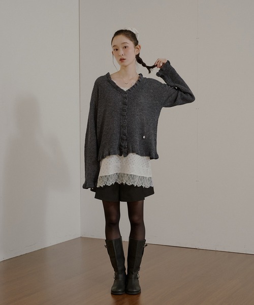 MUHET（ミュエータ） キャミソール lace camisole / レース