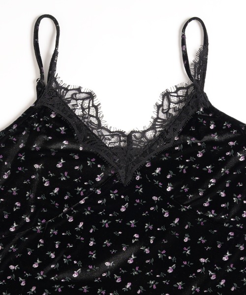 MUHET（ミュエータ） キャミソール lace camisole / レース