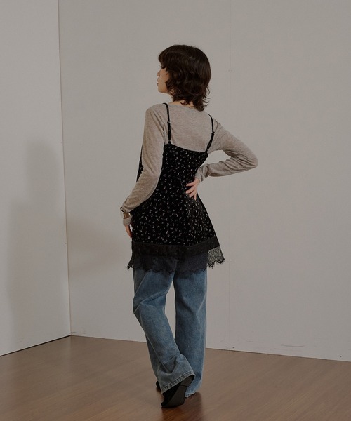 MUHET（ミュエータ） キャミソール lace camisole / レース