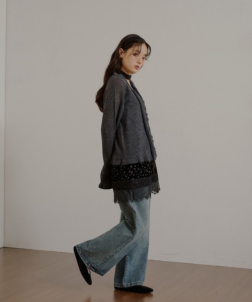 MUHET（ミュエータ） キャミソール lace camisole / レース