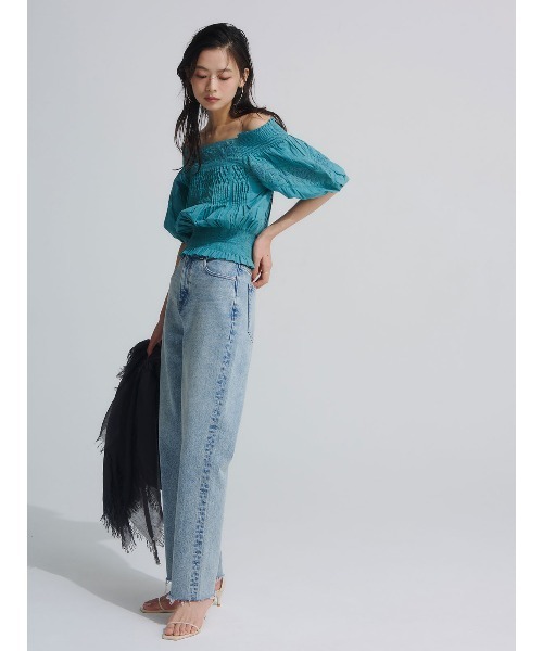 ジーンズ デニム デニムパンツ 「0サイズあり」Boys fit denim レディースの画像