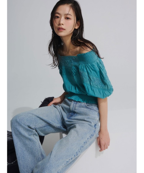 ジーンズ デニム デニムパンツ 「0サイズあり」Boys fit denim レディースの画像
