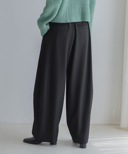 「A part by」 スラックス MEDIUM ベージュ レディースの画像
