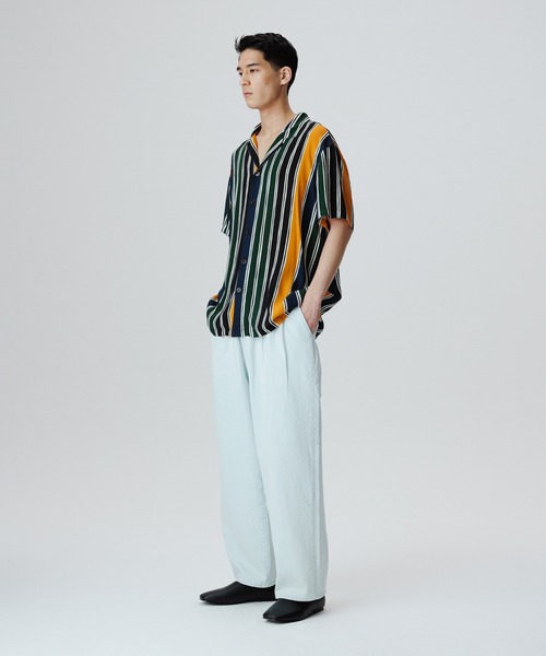 「ADAM ET ROPE'」 デニムパンツ S ブラック メンズ_画像6