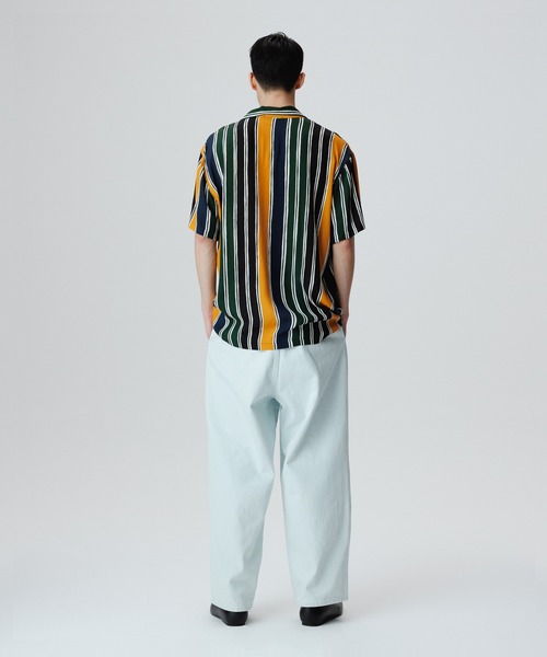 「ADAM ET ROPE'」 デニムパンツ S ブラック メンズ_画像7