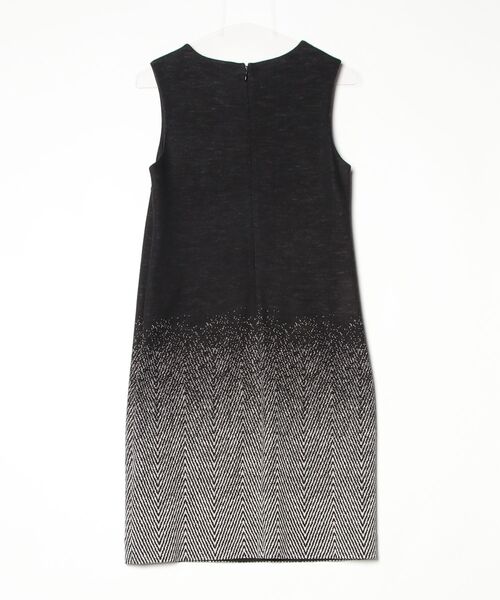 「PAOLA FRANI」 レースノースリーブワンピース 36 グレー レディース_画像2