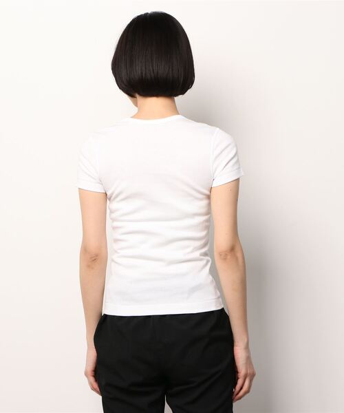 「EFFE BEAMS」 半袖カットソー SMALL ホワイト レディース_画像3