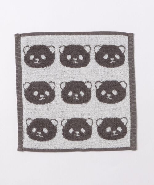Port（ポート） ハンカチ 「 」 並び パンダ ジャガード ハンカチ