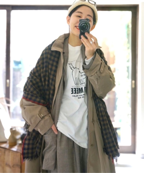 「JOURNAL STANDARD LUXE」 長袖カットソー - ブラック レディース_画像4