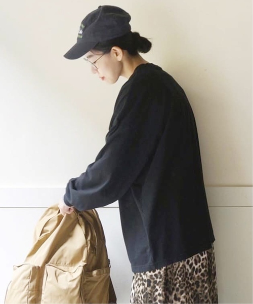 「JOURNAL STANDARD LUXE」 長袖カットソー - ブラック レディース_画像7